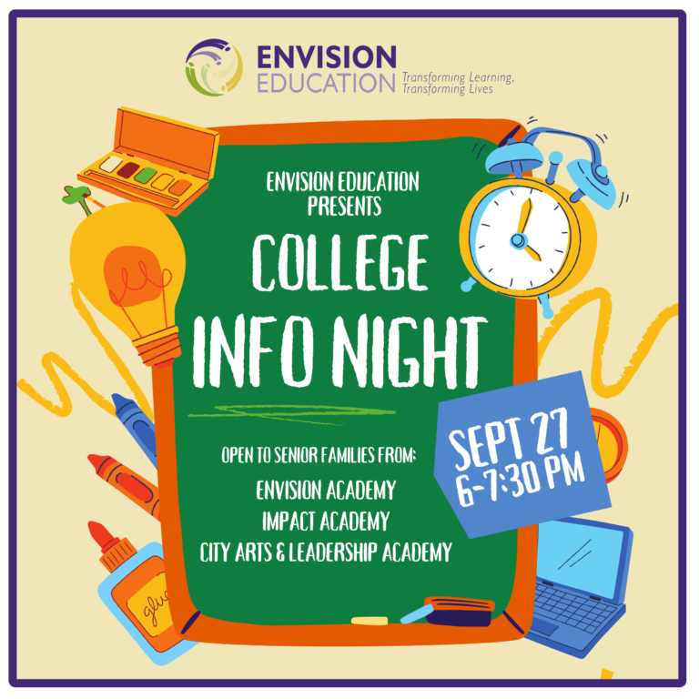 GET THE COLLEGE INFO YOU NEED! Envision Academy